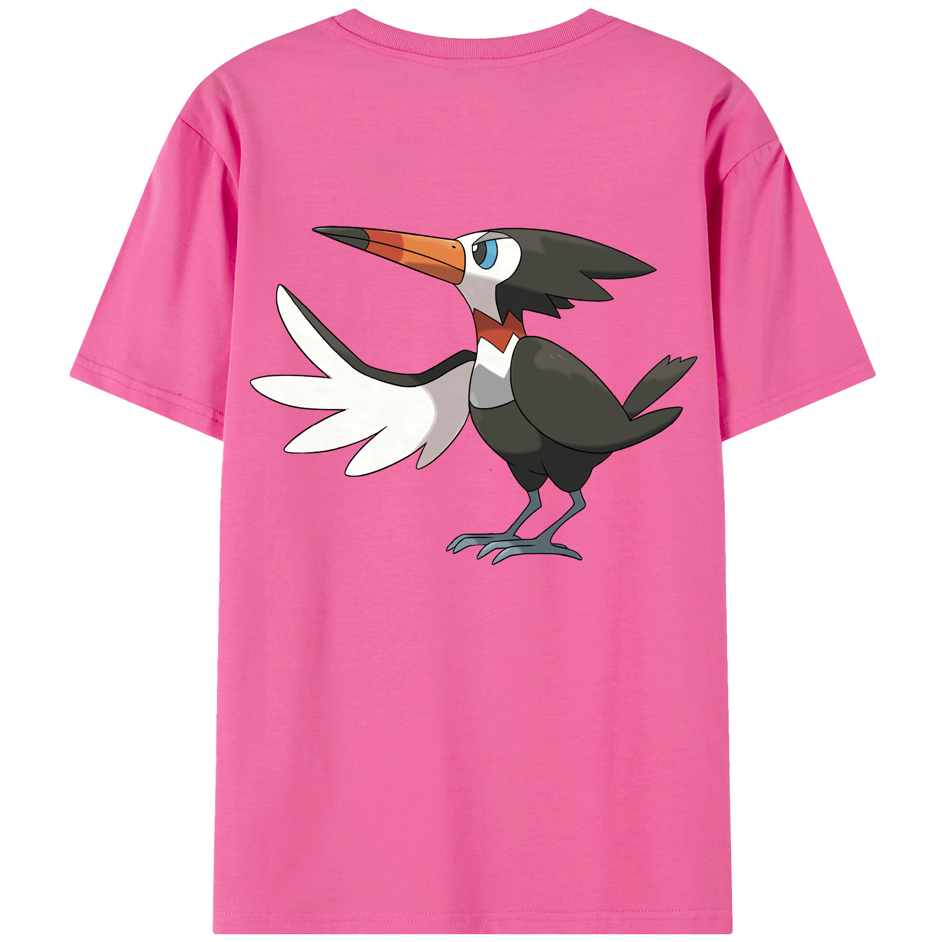 （画像用） ポケットモンスター Pokémon レディース半袖Tシャツ(バックプリント)